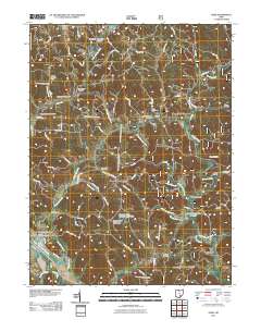 Gore 2011 topographic map thumbnail