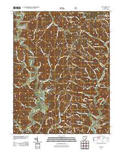 Aid 2011 topographic map thumbnail
