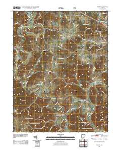 Rodney 2011 topographic map thumbnail