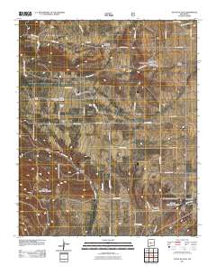 Punta de Agua 2011 topographic map thumbnail