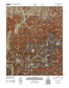 Cerro Parido 2011 topographic map thumbnail