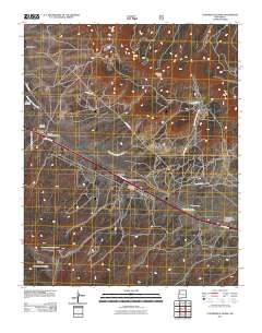 Continental Divide 2011 topographic map thumbnail