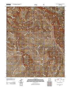 Apache Springs 2011 topographic map thumbnail