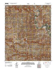 Anton Chico 2011 topographic map thumbnail