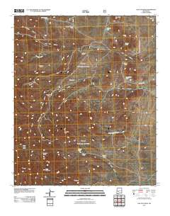 San Juan Peak 2011 topographic map thumbnail