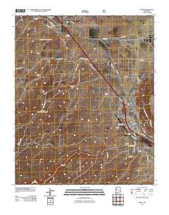 Milan 2011 topographic map thumbnail