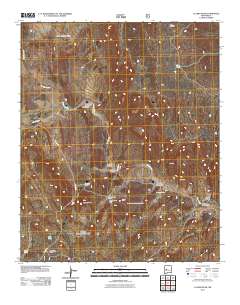 La Jara Peak 2011 topographic map thumbnail
