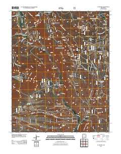 La Madera 2011 topographic map thumbnail
