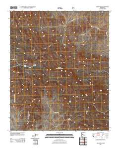 Indian Mesa 2011 topographic map thumbnail