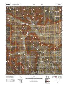 Leyba 2011 topographic map thumbnail