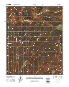 Pecos Falls 2011 topographic map thumbnail