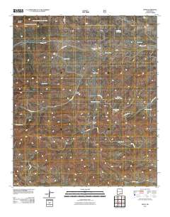Pinon 2011 topographic map thumbnail