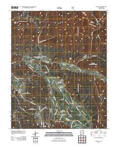 Penasco 2011 topographic map thumbnail