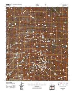 Mogollon 2011 topographic map thumbnail