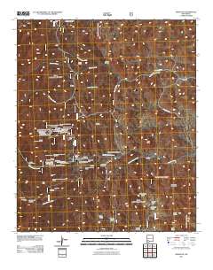 Kingston 2011 topographic map thumbnail