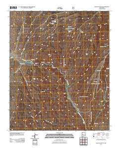 Montoya Butte 2011 topographic map thumbnail