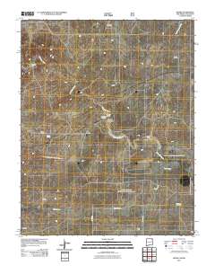 Moses 2011 topographic map thumbnail