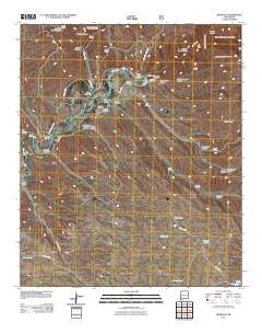 Redrock 2011 topographic map thumbnail