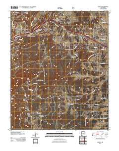 Sedillo 2011 topographic map thumbnail