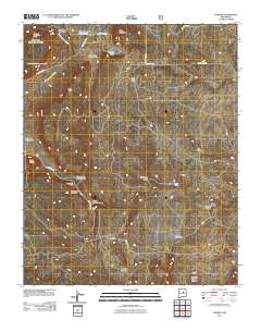 Aurora 2011 topographic map thumbnail