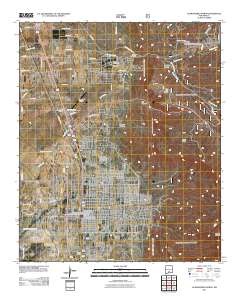 Alamogordo North 2011 topographic map thumbnail