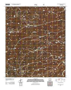 Bluff Springs 2011 topographic map thumbnail