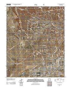 Agua Fria 2011 topographic map thumbnail