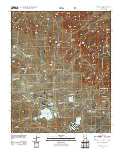 Ambrosia Lake 2011 topographic map thumbnail