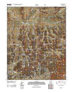 Alire 2011 topographic map thumbnail