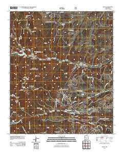 Angus 2011 topographic map thumbnail