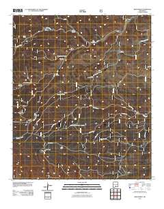 Bear Spring 2011 topographic map thumbnail