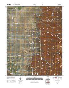 Cerro 2011 topographic map thumbnail