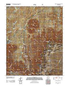 Cerro Alesna 2011 topographic map thumbnail