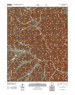 Canada Ojitos 2011 topographic map thumbnail
