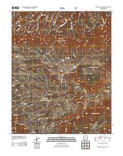 Arroyo Del Agua 2011 topographic map thumbnail