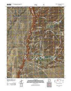 Arroyo Hondo 2011 topographic map thumbnail