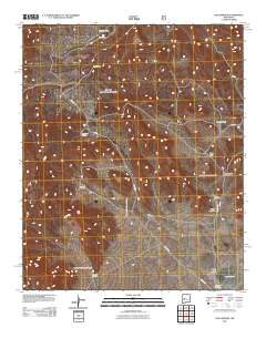 Dog Springs 2011 topographic map thumbnail
