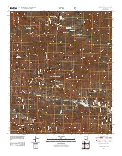 Copperas Peak 2011 topographic map thumbnail