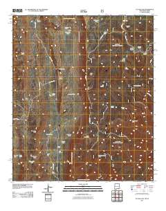 El Paso Gap 2011 topographic map thumbnail