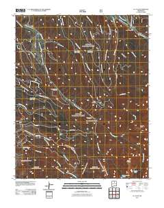 El Valle 2011 topographic map thumbnail