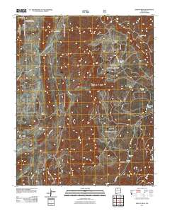 French Mesa 2011 topographic map thumbnail