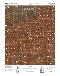 Diablo Range 2011 topographic map thumbnail