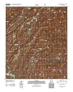 Hendricks Peak 2011 topographic map thumbnail