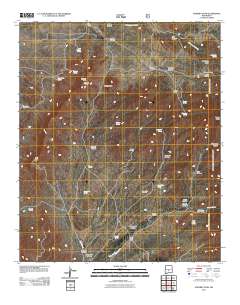 Godfrey Peak 2011 topographic map thumbnail