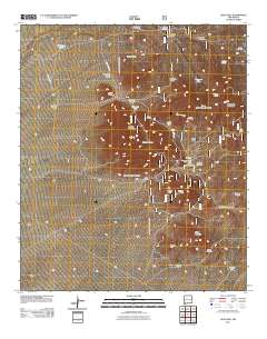 Gold Hill 2011 topographic map thumbnail