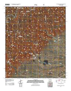 Gunsight Canyon 2011 topographic map thumbnail