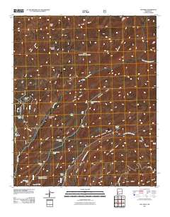 Hay Mesa 2011 topographic map thumbnail