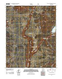 Guadalupe Mountain 2011 topographic map thumbnail