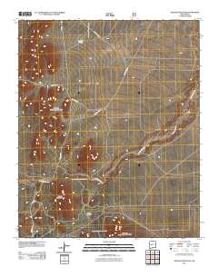Granite Mountain 2011 topographic map thumbnail