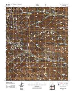 Bell Canyon 2011 topographic map thumbnail